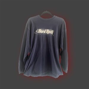 Vintage Hard Rock Cafe tee Sz xl. With a really pretty sleeve hit.